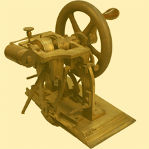 Howe Sewing Machine (From the Cambridge Historical Society's Collection)