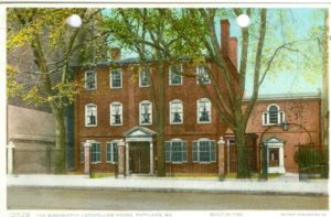 6.12 CPC - “12528 The Wadsworth-Longfellow House, Portland, ME. Built in 1785.” ca.1909 [Detroit Publishing Co., Detroit, MI] *