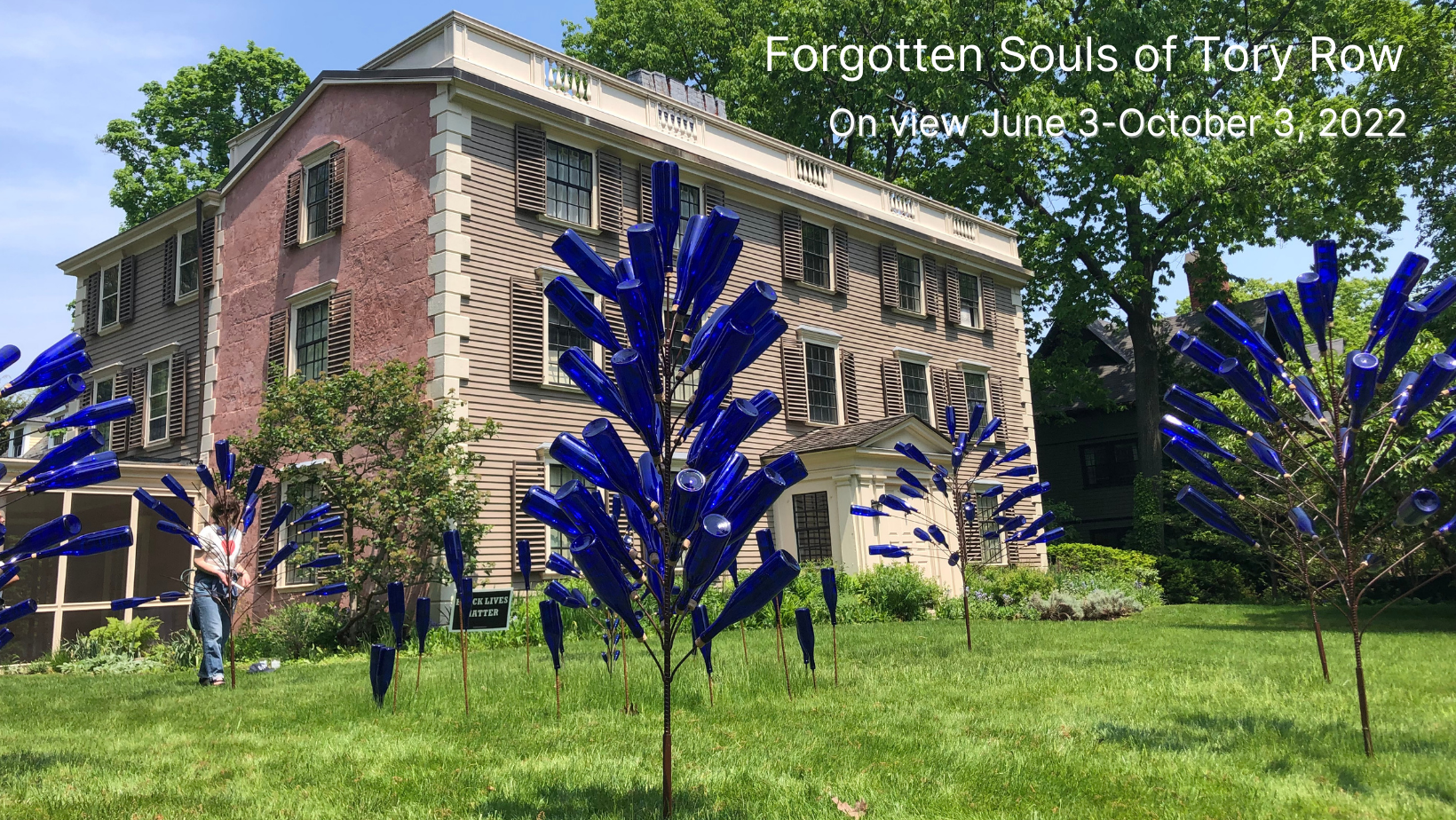 Now on view: Temporary public art installation at Hooper-Lee-Nichols House