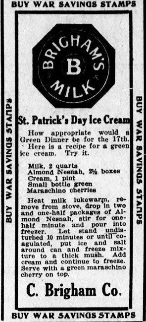 Advertisement from Cambridge Chronicle 15 March 1919