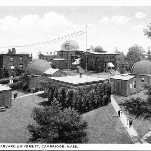 Harvard Observatory Postcard, History Cambridge collection