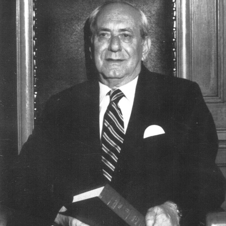 Undated portrait of Al Vellucci in the mayor's chair. Courtesy of Cambridge city Hall